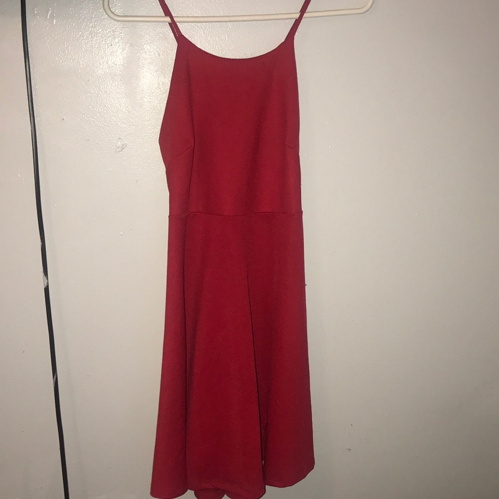 Cute flowy above the knee dress